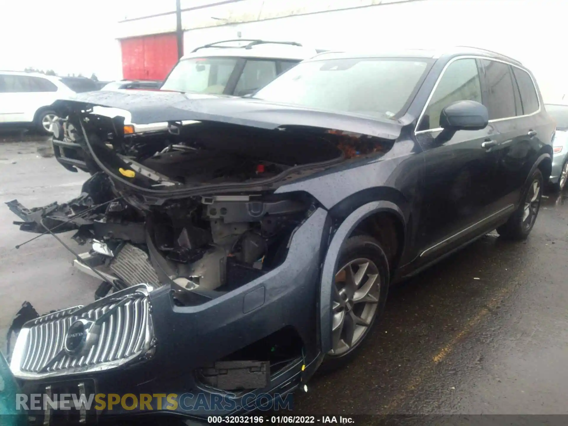 2 Фотография поврежденного автомобиля YV4A22PL9L1599177 VOLVO XC90 2020