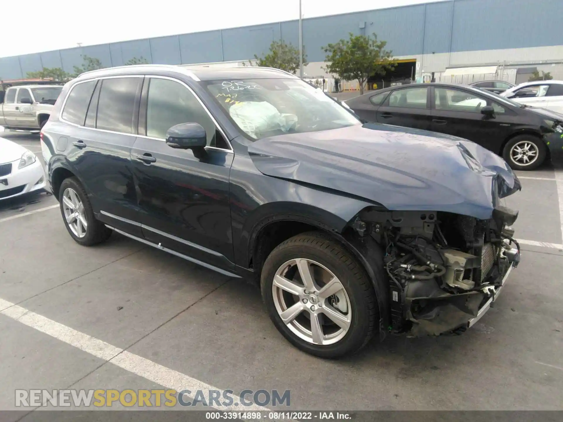 1 fotografías del automóvil dañado YV4BR0CK2L1622302 VOLVO XC90 2020