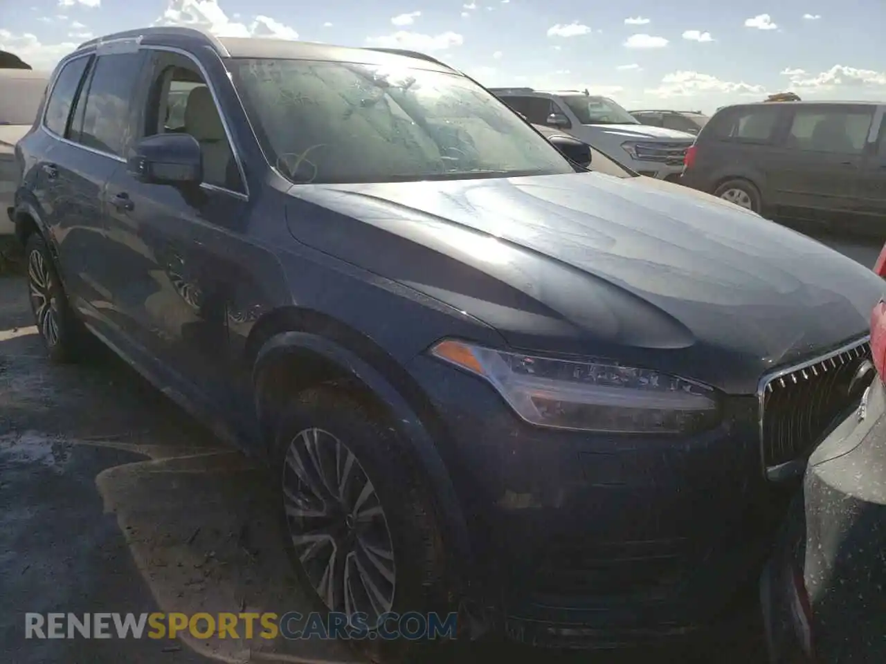 1 Photograph of a damaged car YV4102CK7M1743975 VOLVO XC90 2021