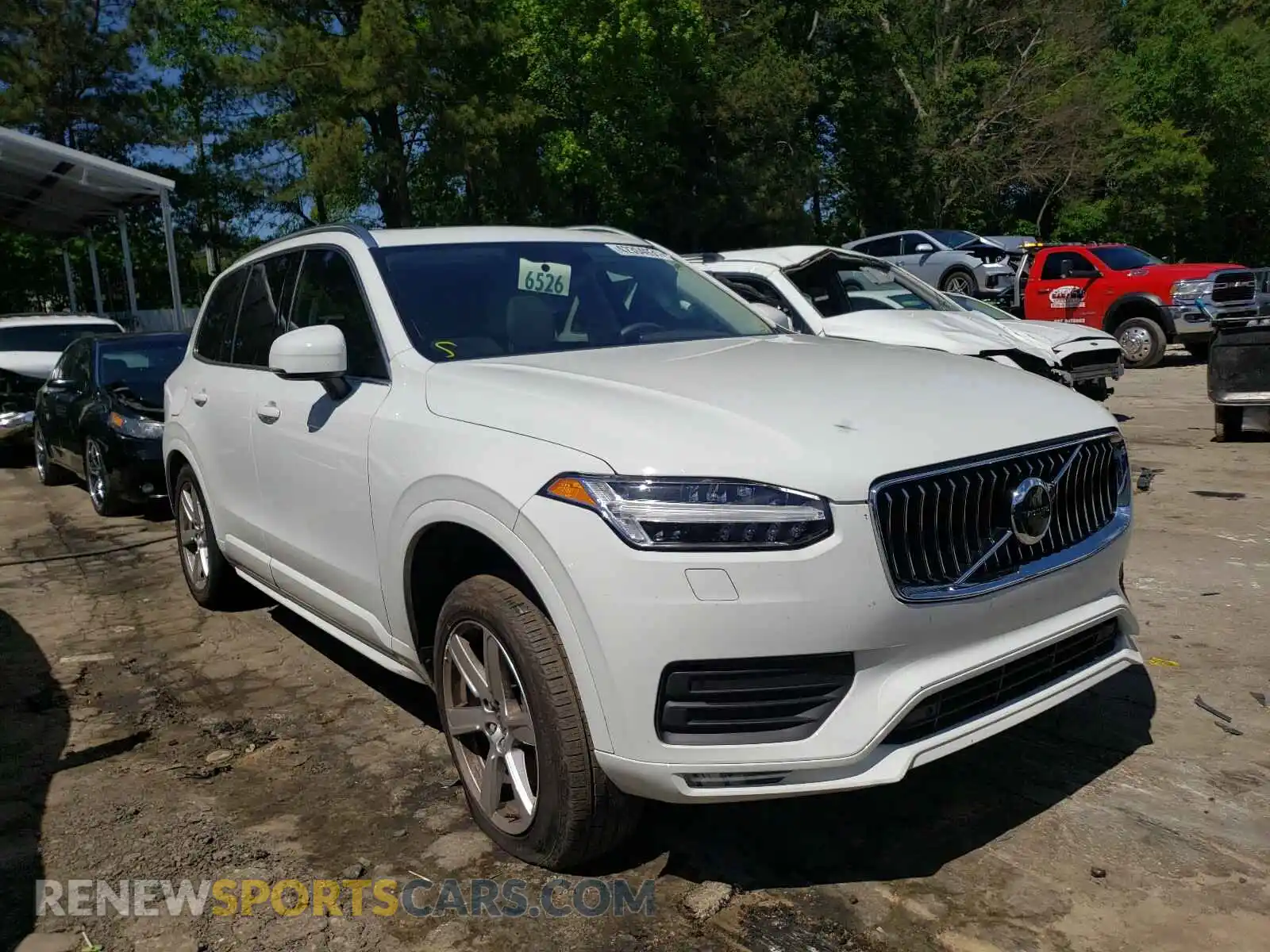 1 Photograph of a damaged car YV4102CK9M1692043 VOLVO XC90 2021