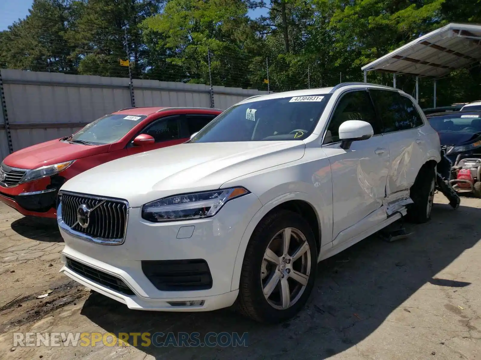 2 Photograph of a damaged car YV4102CK9M1692043 VOLVO XC90 2021
