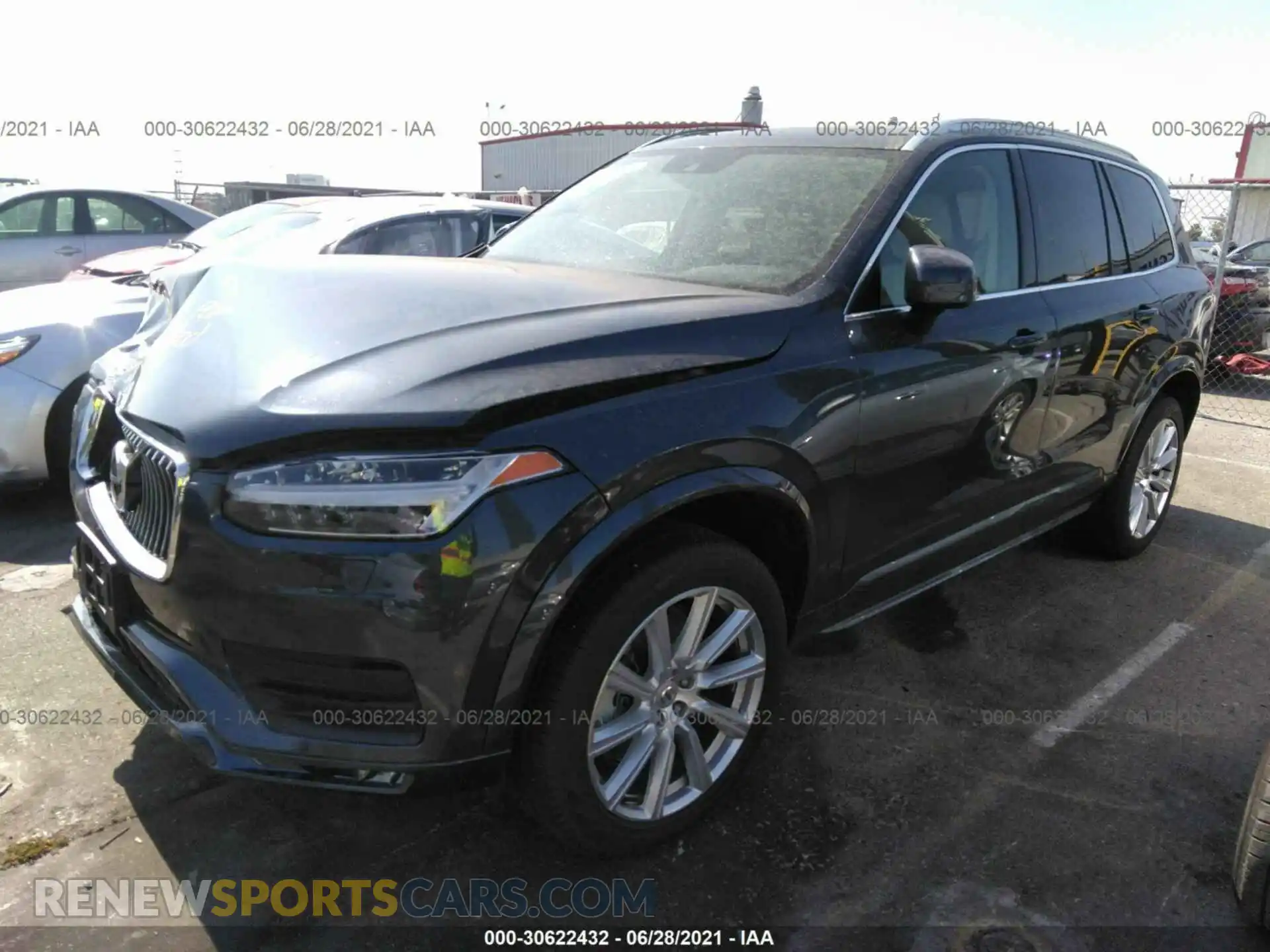 2 Photograph of a damaged car YV4102PK3M1737729 VOLVO XC90 2021