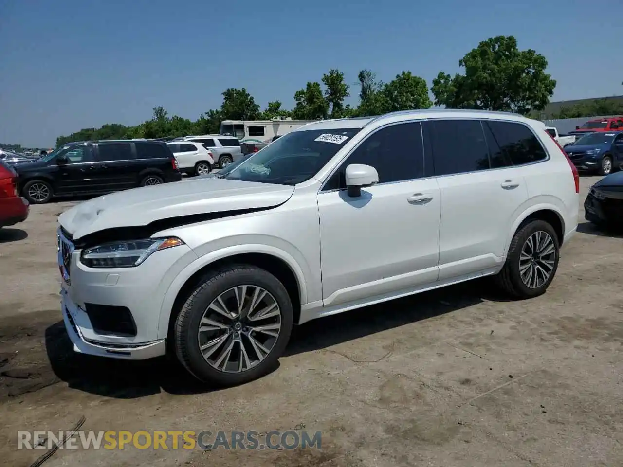 1 Photograph of a damaged car YV4102PKXM1708440 VOLVO XC90 2021