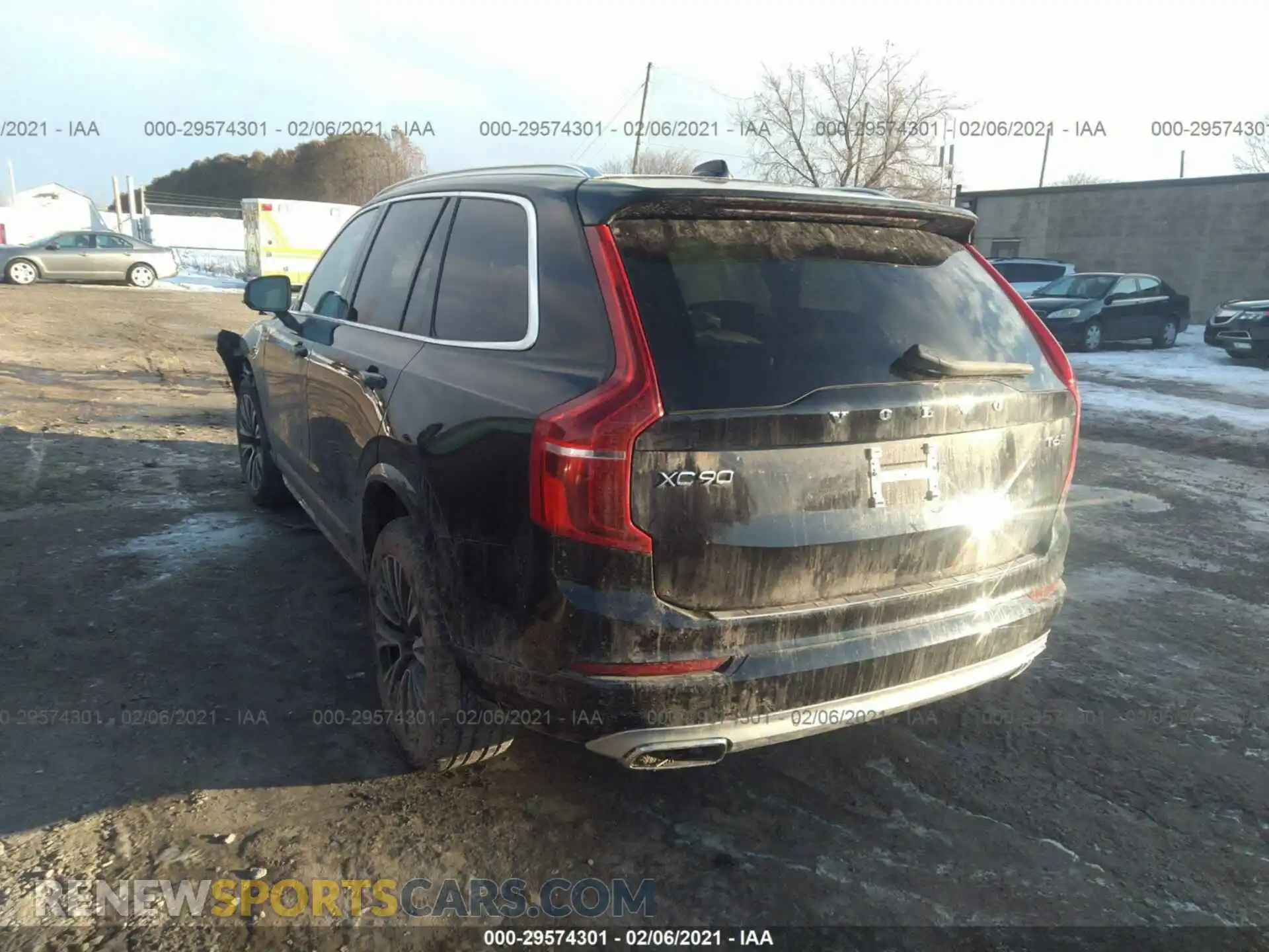 3 Photograph of a damaged car YV4A221K1M1712279 VOLVO XC90 2021