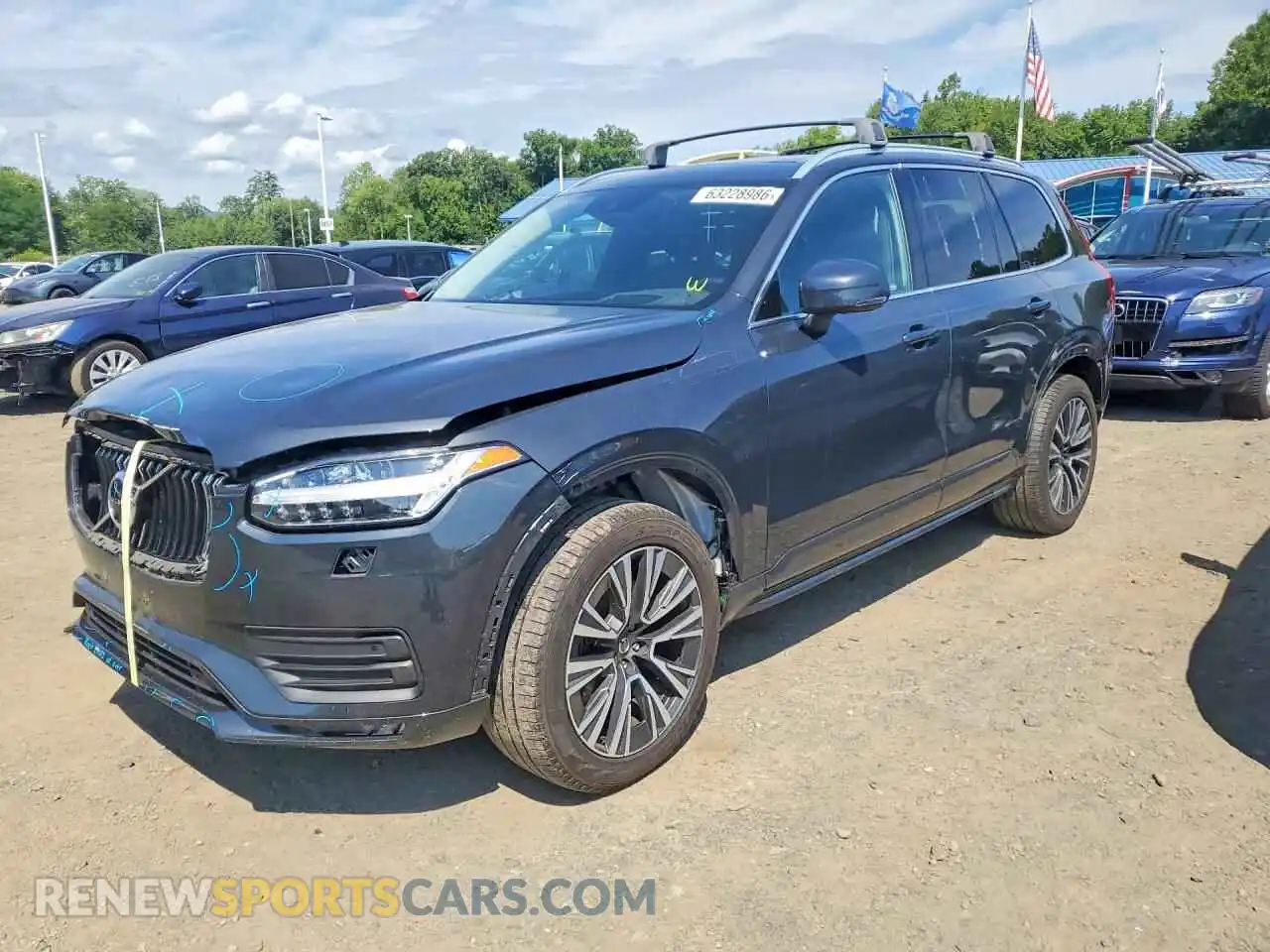 1 Фотография поврежденного автомобиля YV4A221K9M1689222 VOLVO XC90 2021