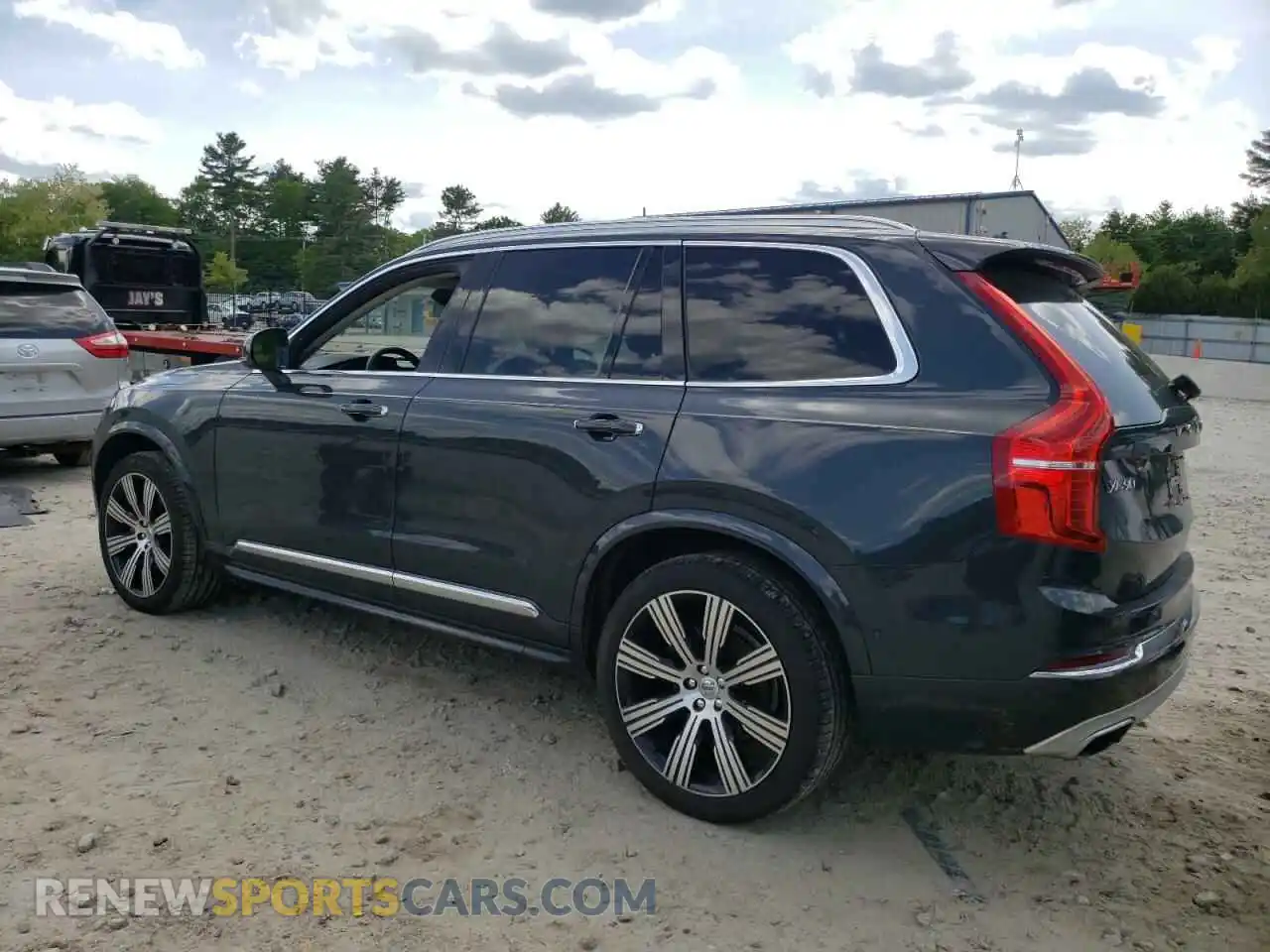 2 fotografías del automóvil dañado YV4A221L3M1675387 VOLVO XC90 2021