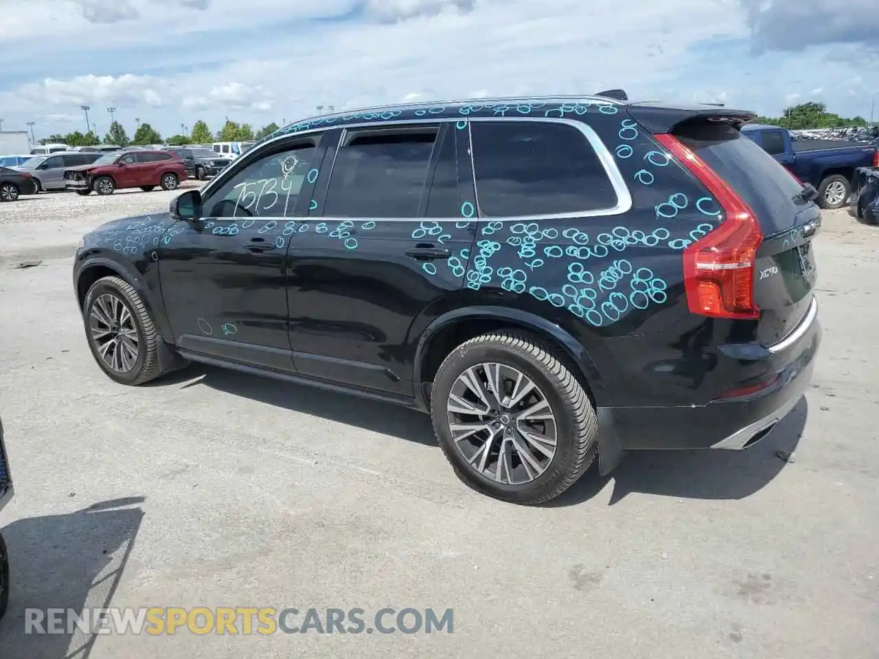 2 Photograph of a damaged car YV4A22PK4M1759457 VOLVO XC90 2021