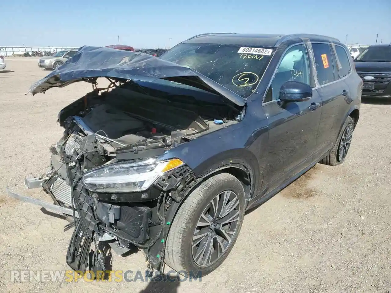 2 Photograph of a damaged car YV4A22PK5M1720067 VOLVO XC90 2021