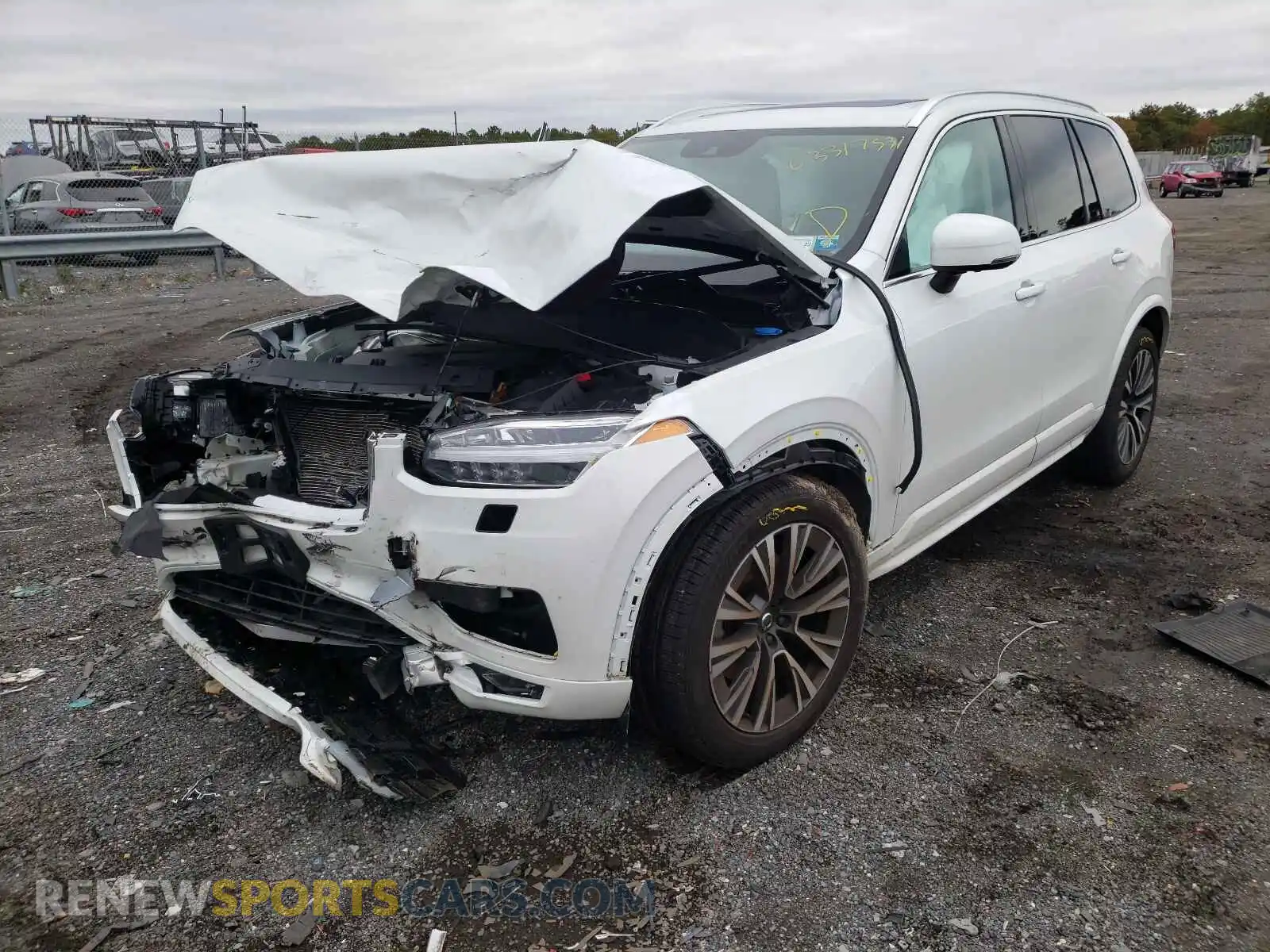2 Photograph of a damaged car YV4A22PK7M1689422 VOLVO XC90 2021