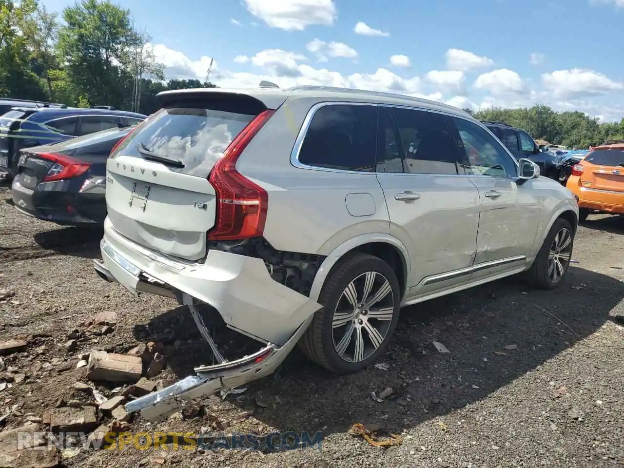3 Photograph of a damaged car YV4A22PL1M1741412 VOLVO XC90 2021