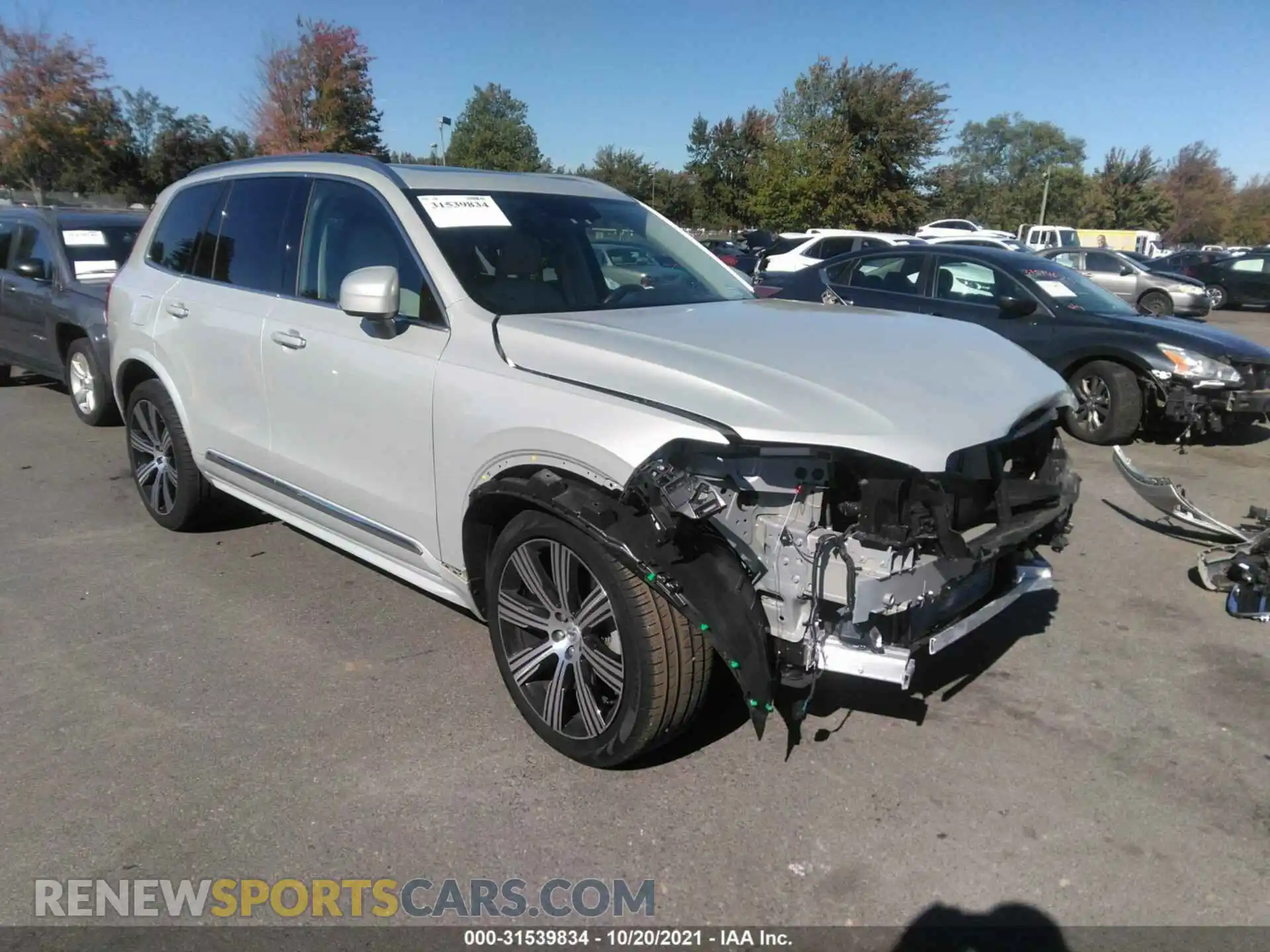 1 Photograph of a damaged car YV4A22PL2M1702229 VOLVO XC90 2021