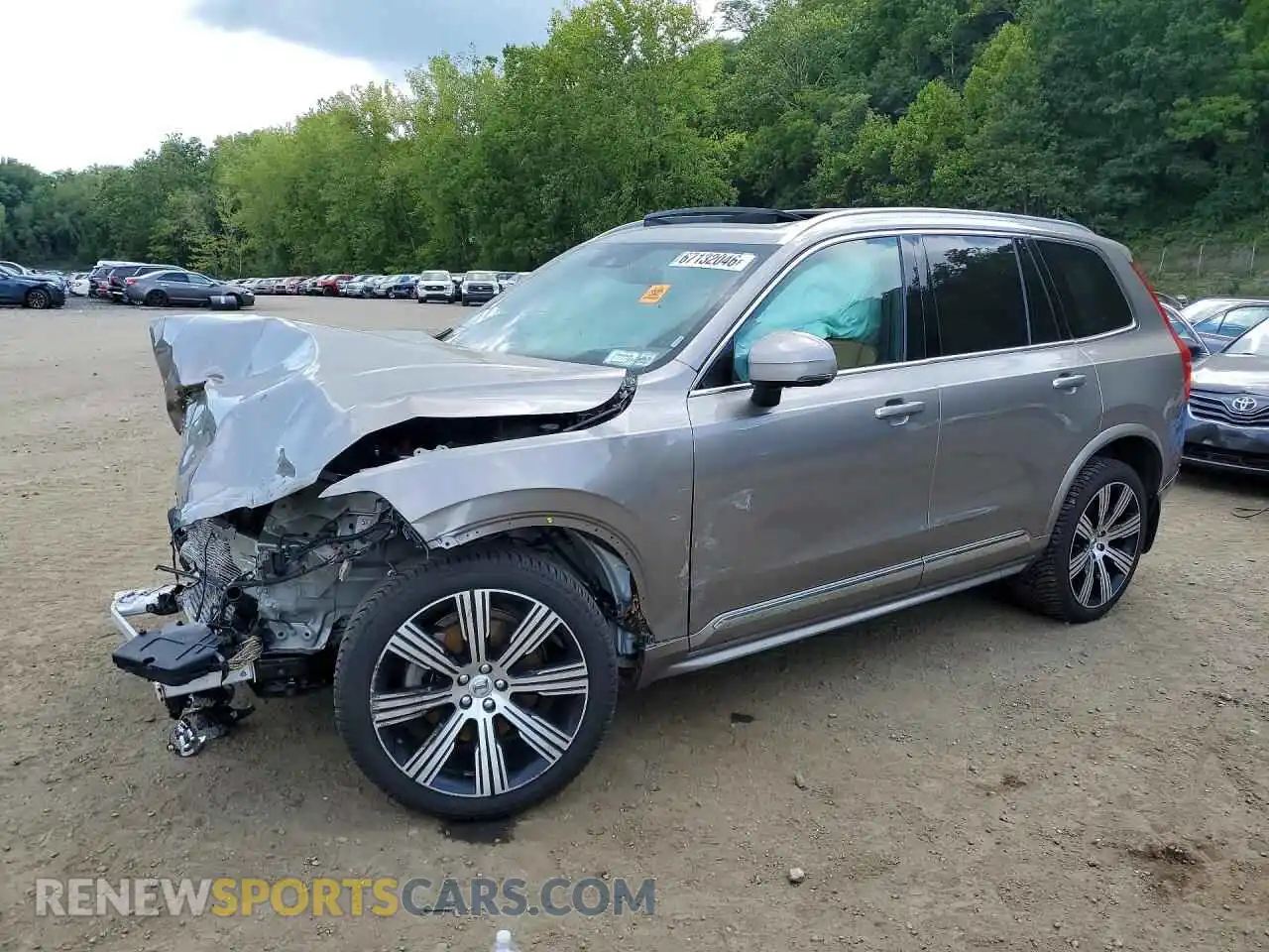 1 fotografías del automóvil dañado YV4A22PL7M1678042 VOLVO XC90 2021