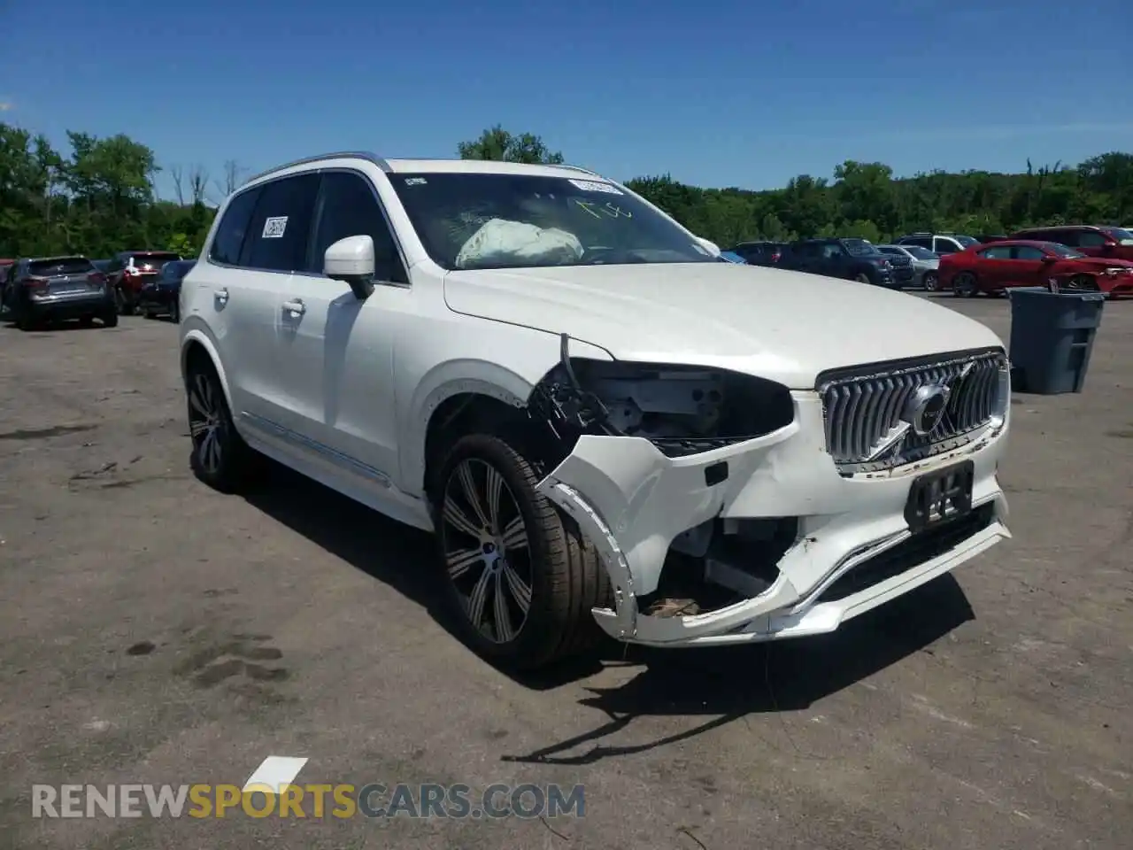 1 Photograph of a damaged car YV4A22PL7M1699120 VOLVO XC90 2021
