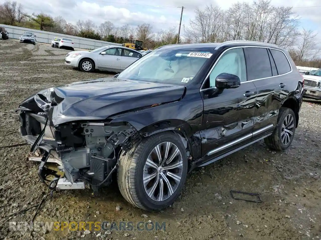 1 Photograph of a damaged car YV4A22PL7M1737963 VOLVO XC90 2021