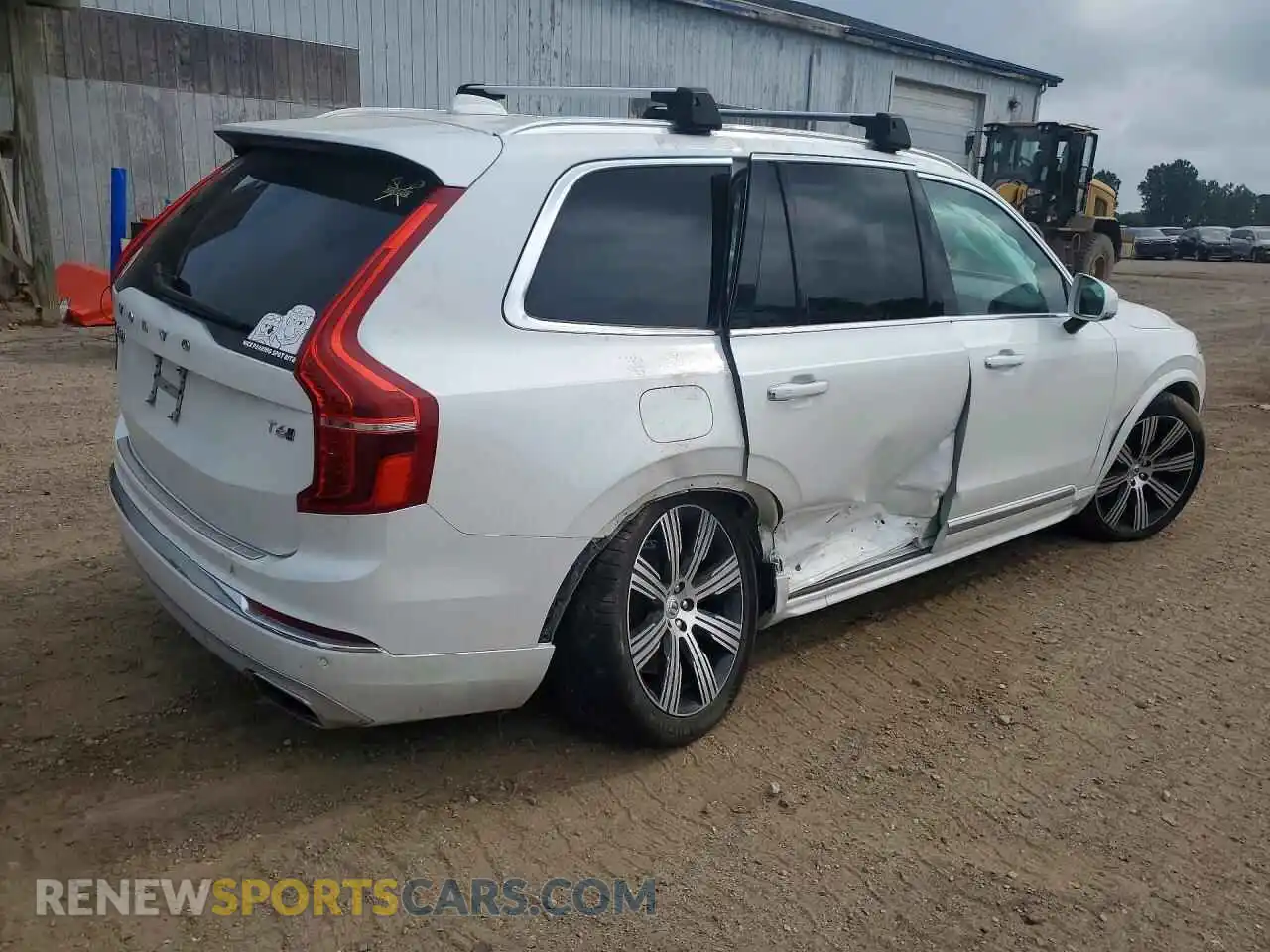 3 fotografías del automóvil dañado YV4A22PL8M1703045 VOLVO XC90 2021