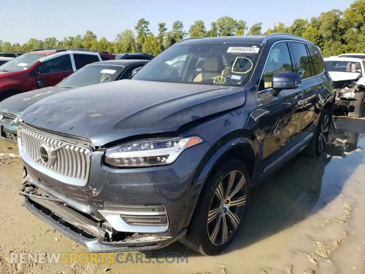 2 Photograph of a damaged car YV4A22PL9M1758622 VOLVO XC90 2021
