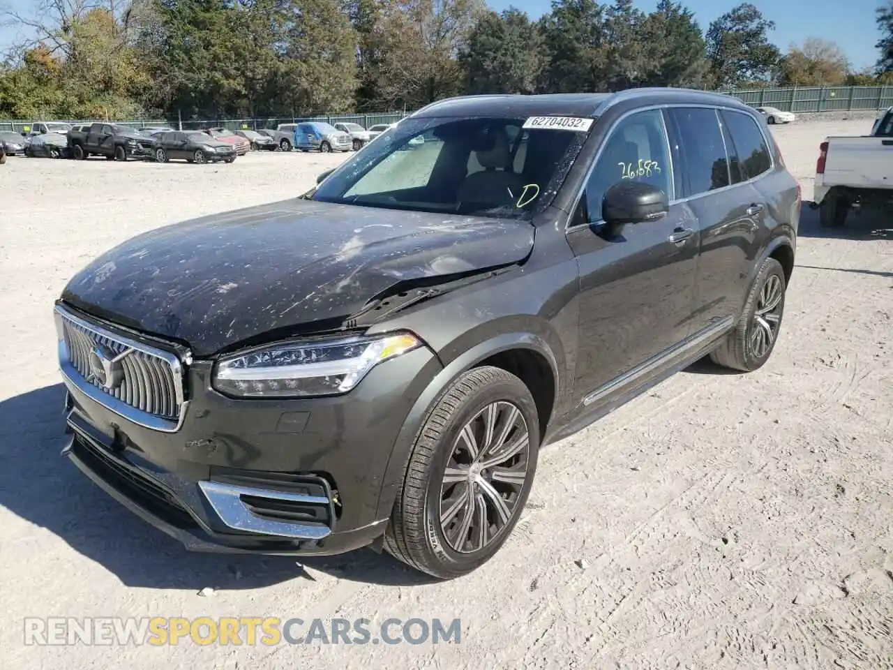 2 Photograph of a damaged car YV4A22PLXM1680268 VOLVO XC90 2021
