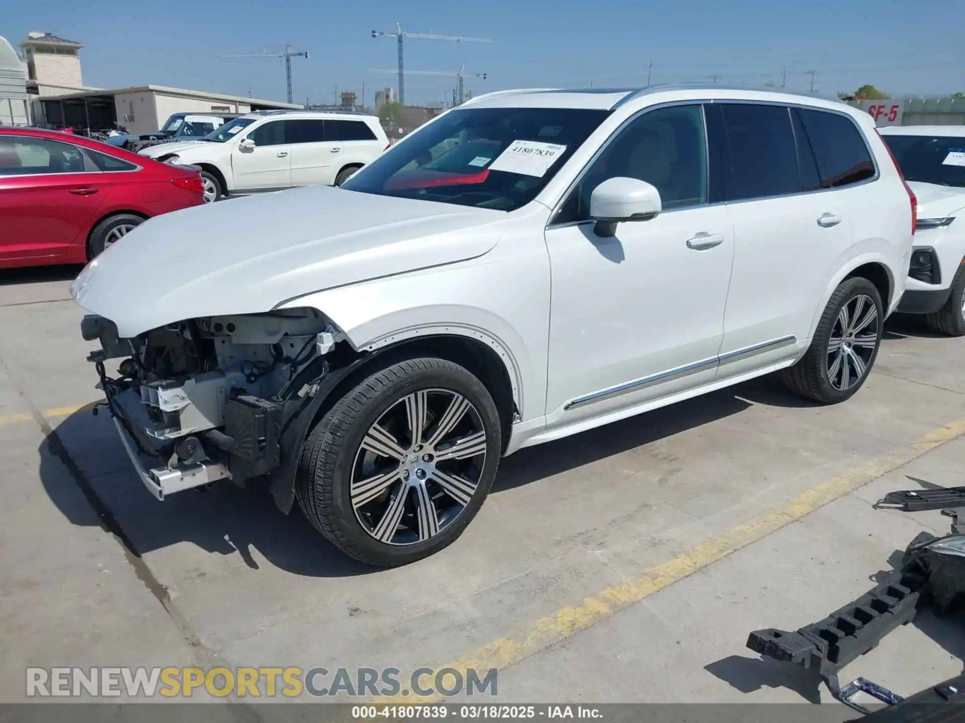 2 Photograph of a damaged car YV4A22PLXM1773176 VOLVO XC90 2021