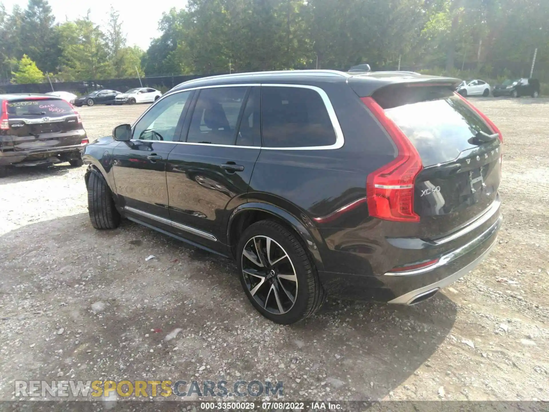 3 Photograph of a damaged car YV4BR0CK2M1676975 VOLVO XC90 2021