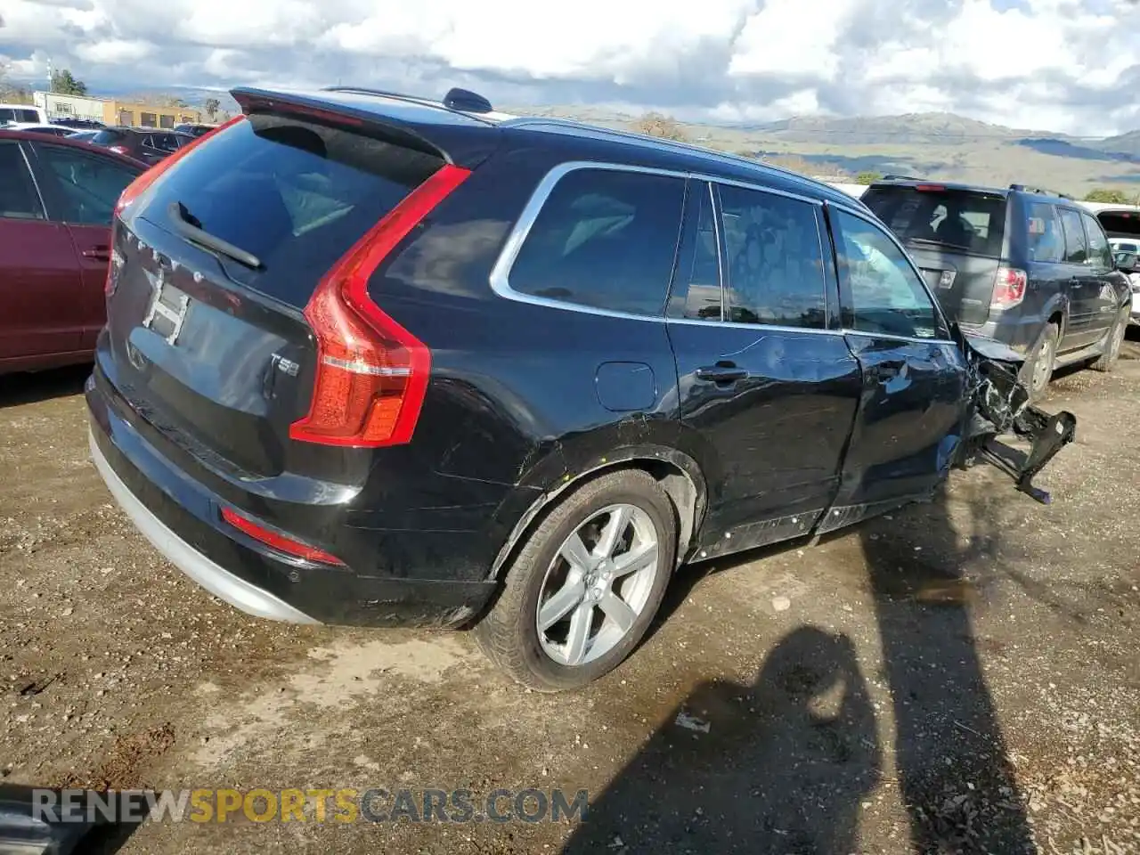 3 fotografías del automóvil dañado YV4102PK5N1779708 VOLVO XC90 2022
