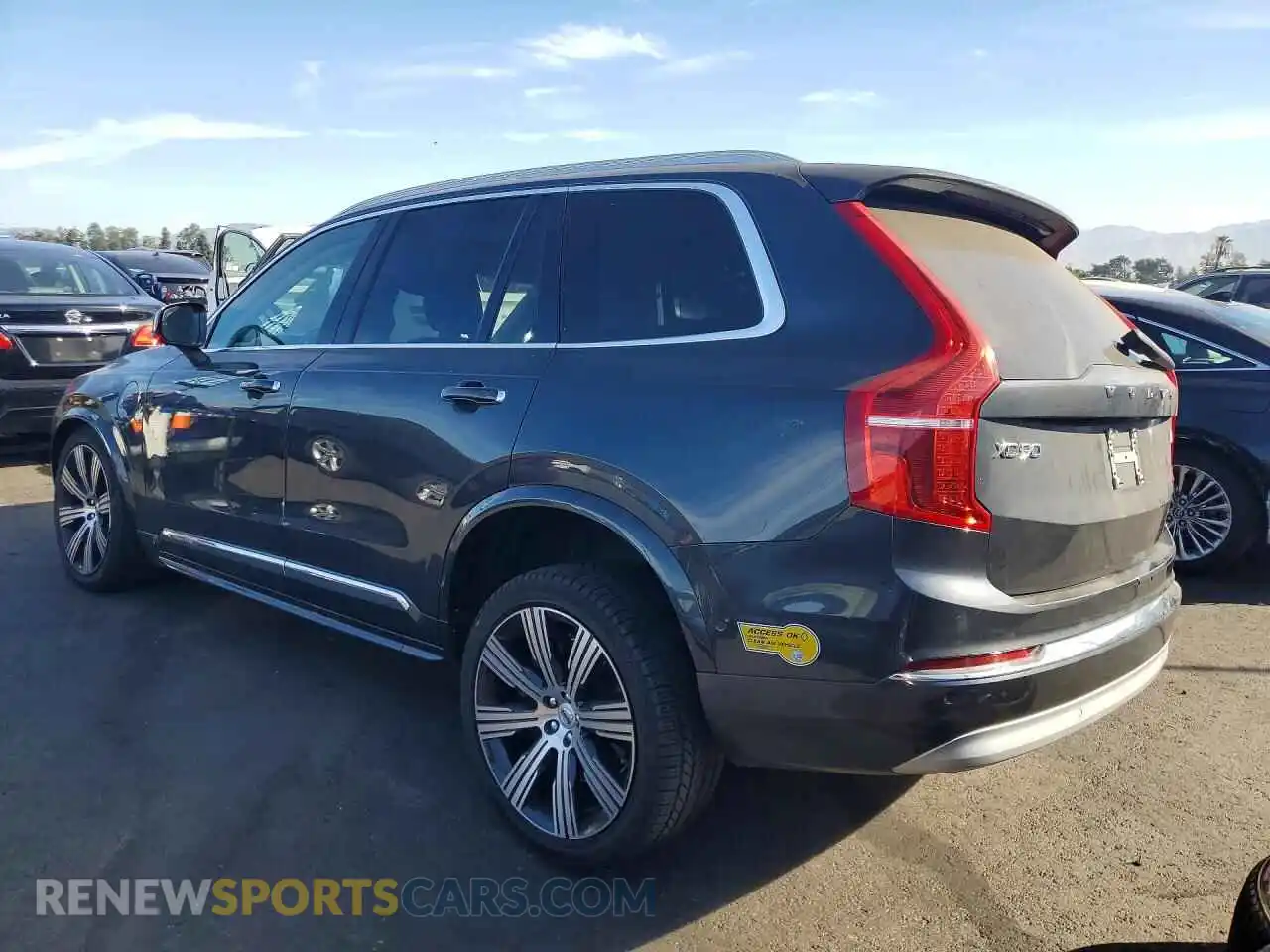 2 Фотография поврежденного автомобиля YV4H600L1N1843943 VOLVO XC90 2022