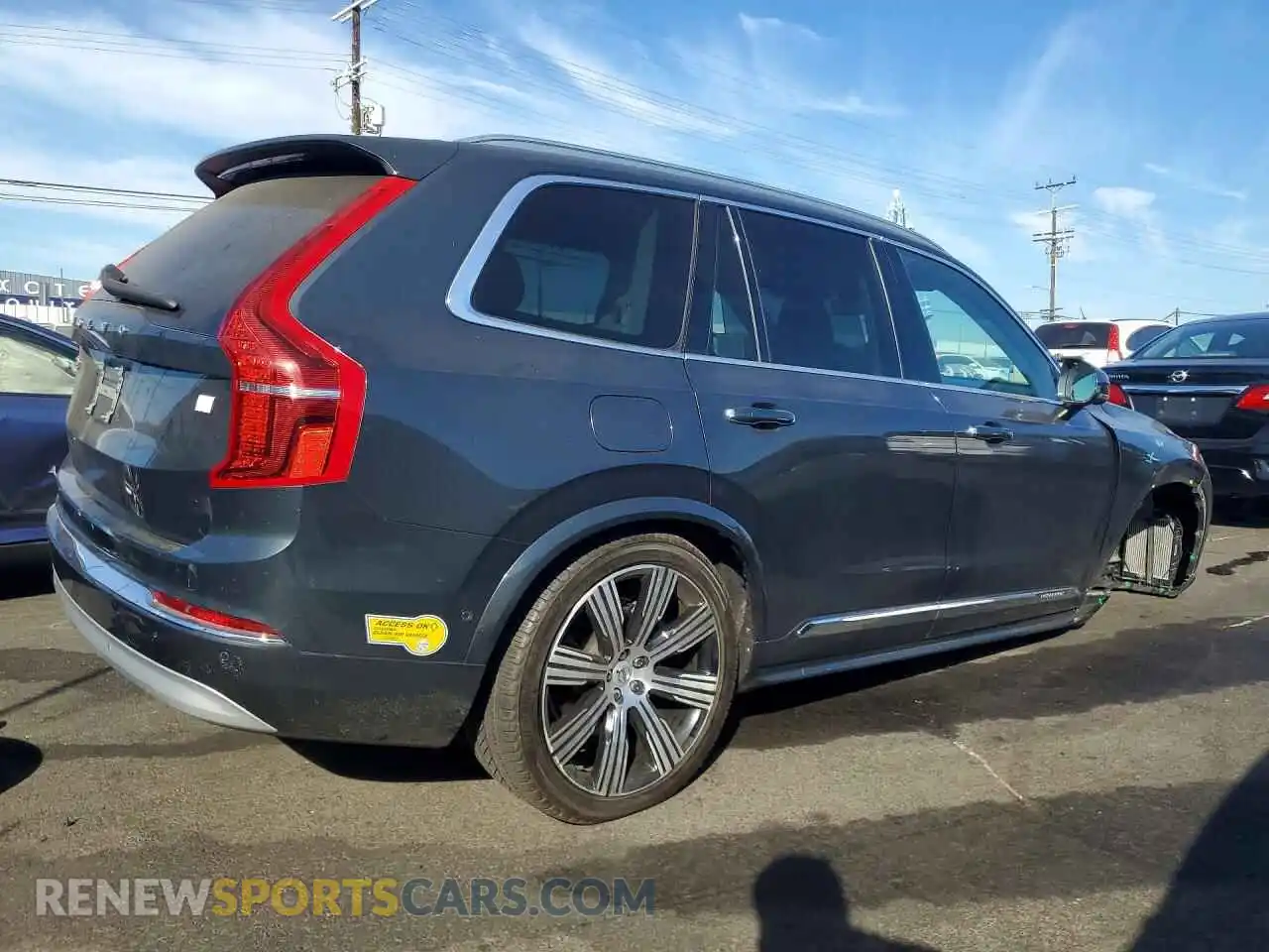 3 Фотография поврежденного автомобиля YV4H600L1N1843943 VOLVO XC90 2022