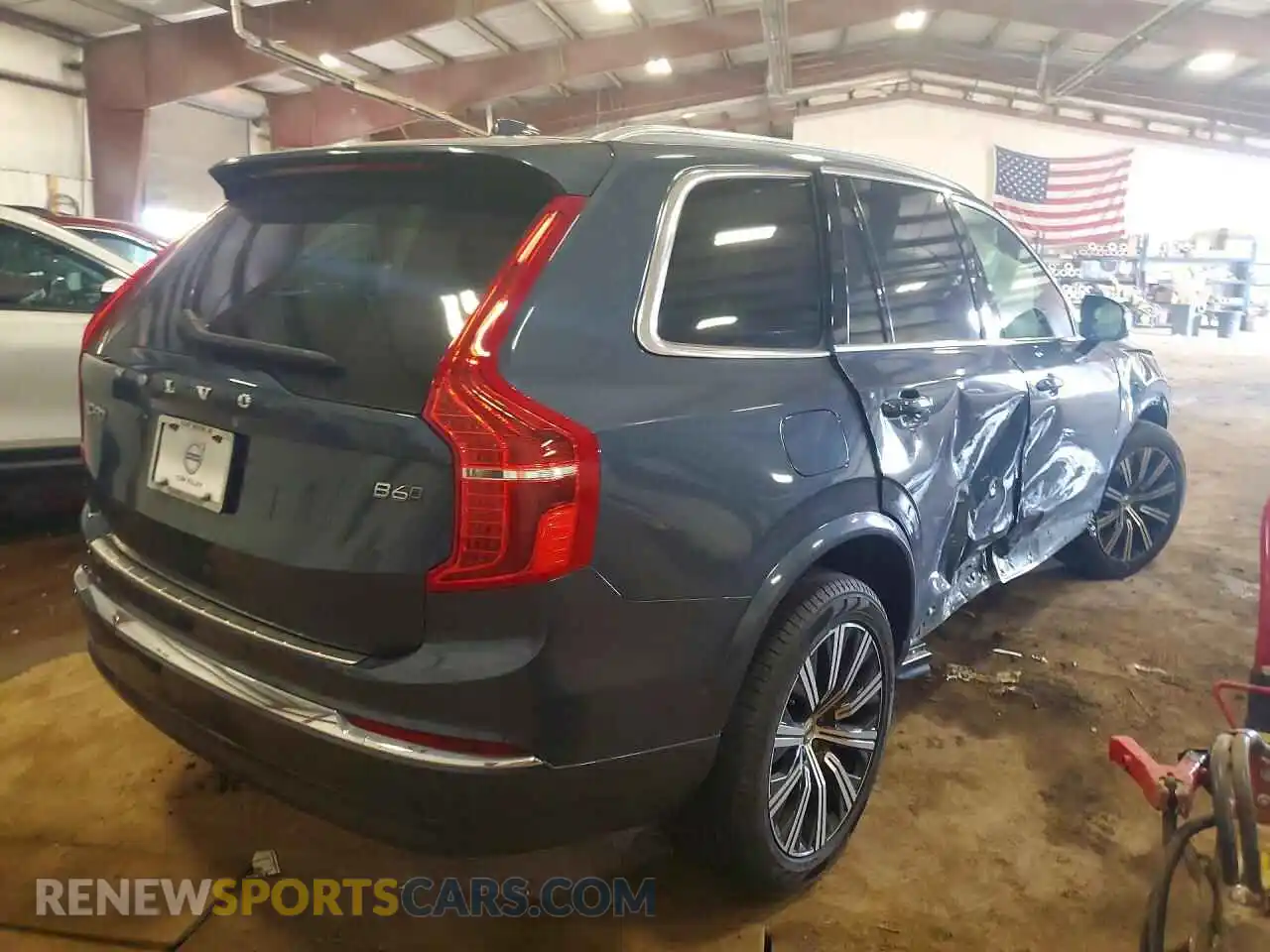 3 fotografías del automóvil dañado YV4062PN0P1952638 VOLVO XC90 2023
