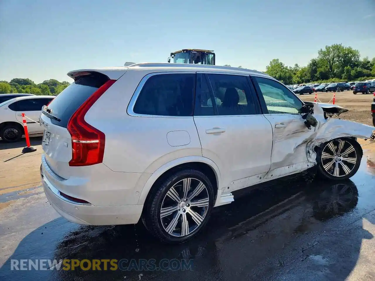 3 fotografías del automóvil dañado YV4H60CN3P1967356 VOLVO XC90 2023