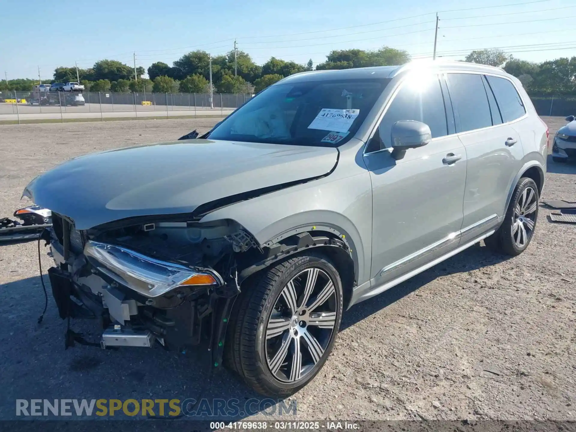 2 Photograph of a damaged car YV4062PF2R1205960 VOLVO XC90 2024