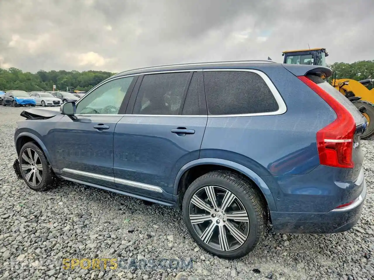 2 fotografías del automóvil dañado YV4062PFXR1211182 VOLVO XC90 2024