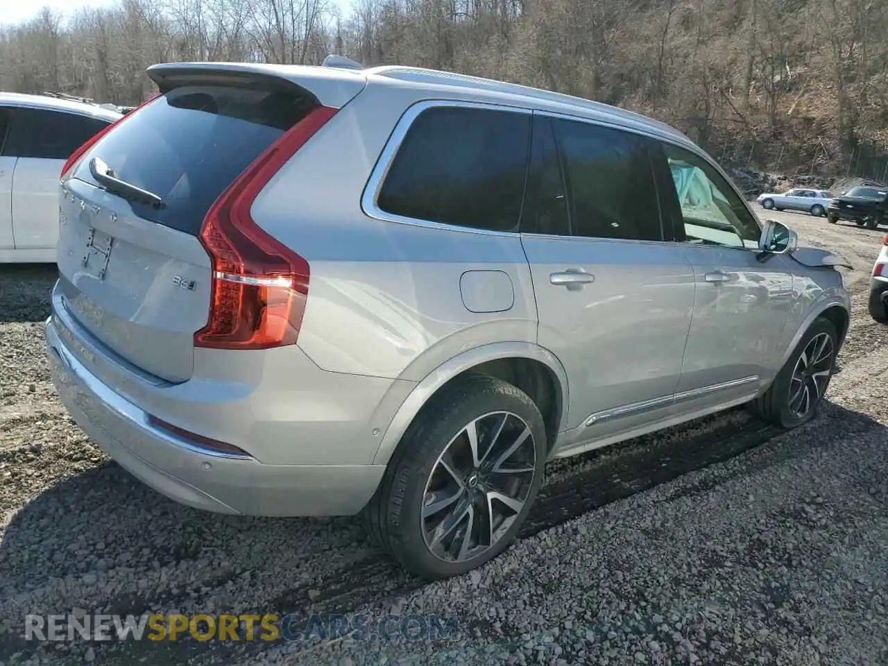 3 fotografías del automóvil dañado YV40621N8P1993463 VOLVO XC90 PLUS 2023