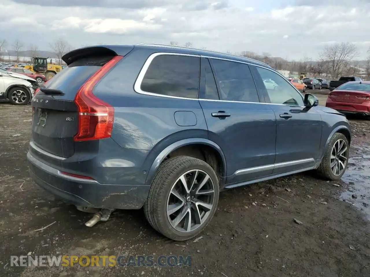 3 fotografías del automóvil dañado YV4062PN3P1954951 VOLVO XC90 PLUS 2023