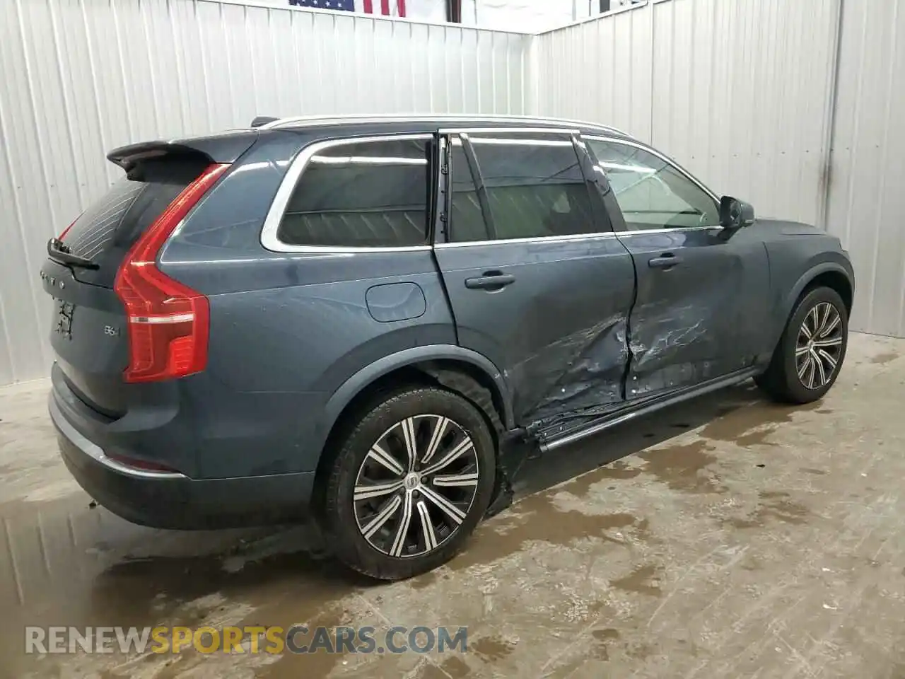 3 fotografías del automóvil dañado YV4062PN5P1990558 VOLVO XC90 PLUS 2023