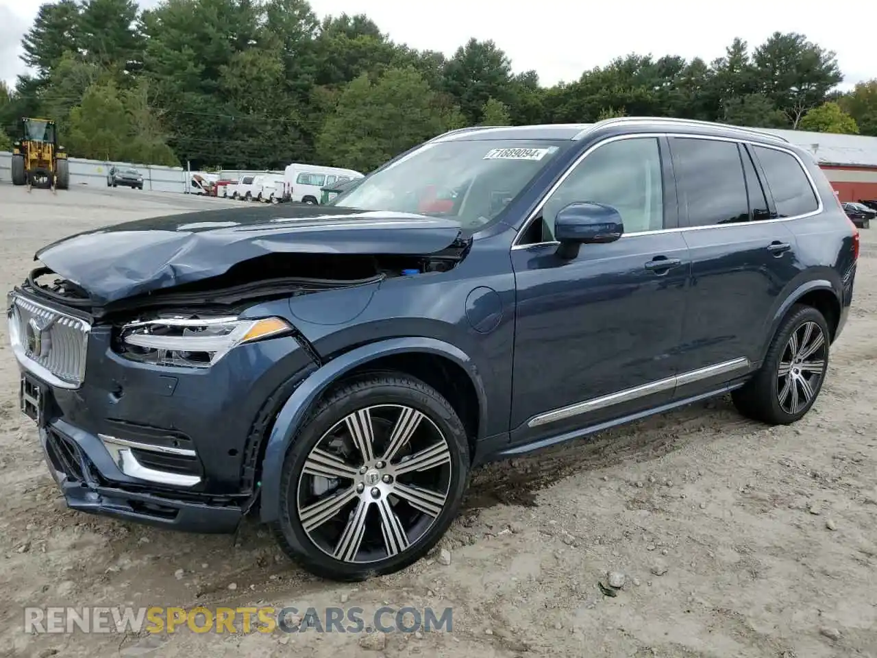 1 fotografías del automóvil dañado YV4H600N7P1982270 VOLVO XC90 PLUS 2023