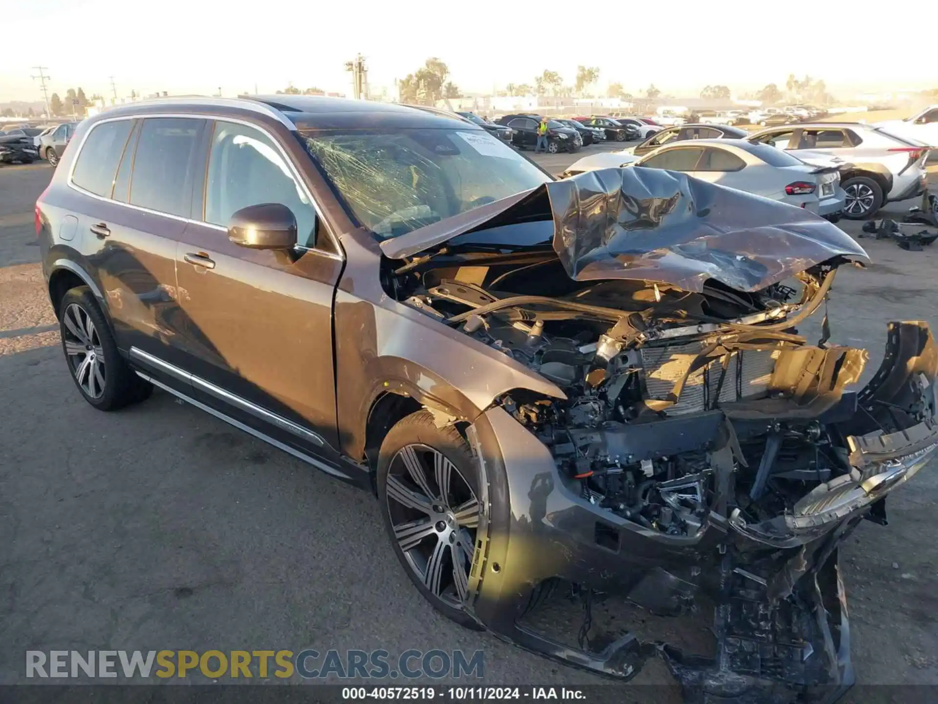 1 Photograph of a damaged car YV4H60CN8P1932165 VOLVO XC90 RECHARGE PLUG-IN HYBRID 2023