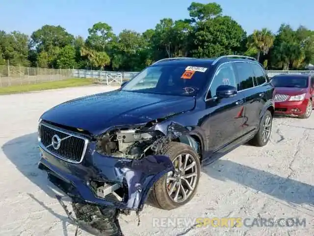 2 Photograph of a damaged car YV4102CK9K1509110 VOLVO XC90 T5 2019