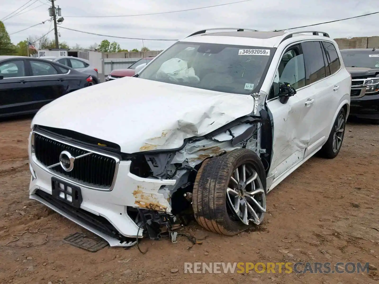2 Photograph of a damaged car YV4A22PK1K1457864 VOLVO XC90 T6 2019