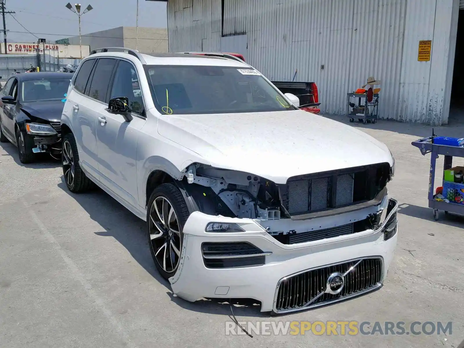 1 Photograph of a damaged car YV4A22PK5K1466924 VOLVO XC90 T6 2019