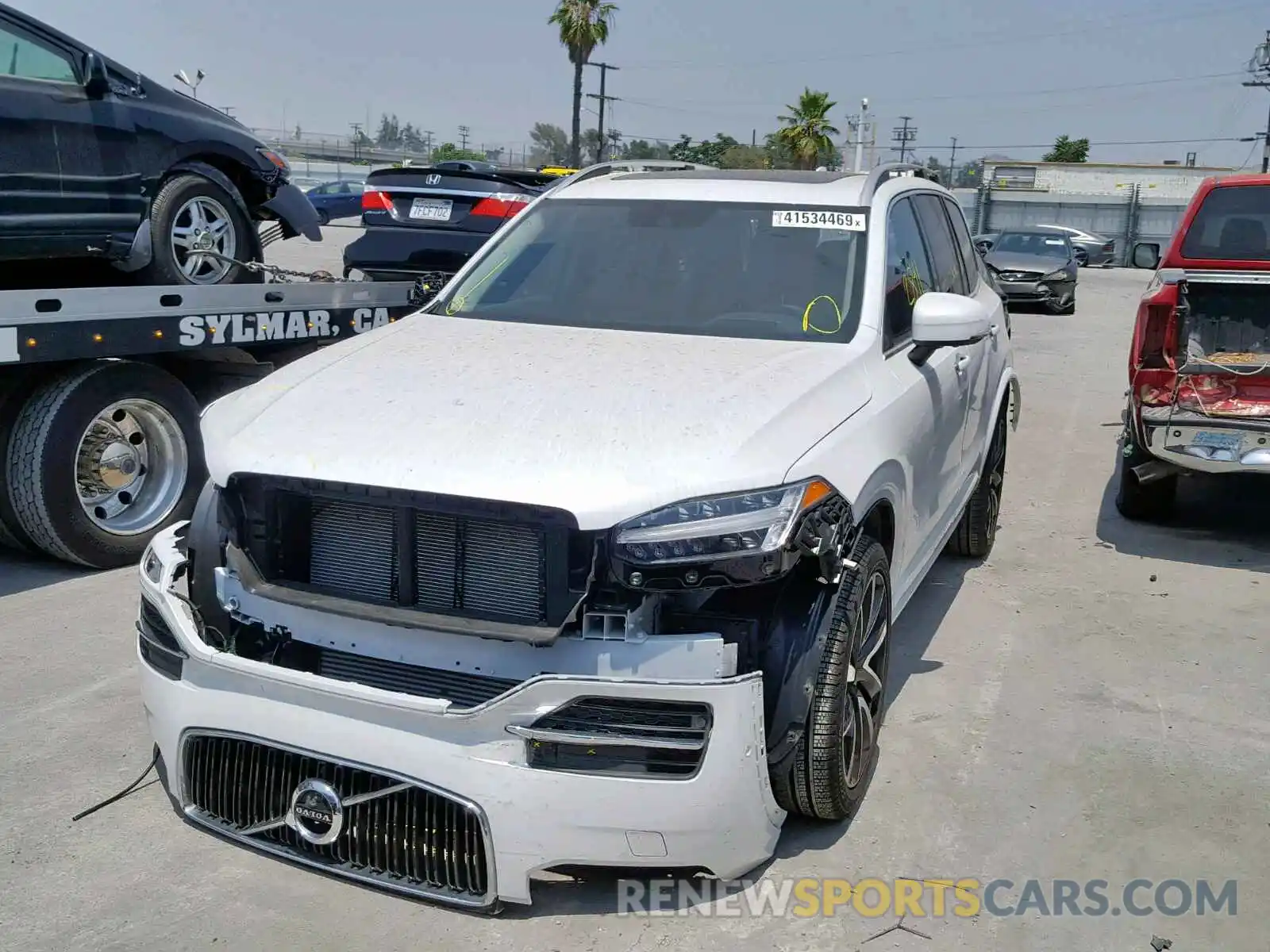 2 Photograph of a damaged car YV4A22PK5K1466924 VOLVO XC90 T6 2019