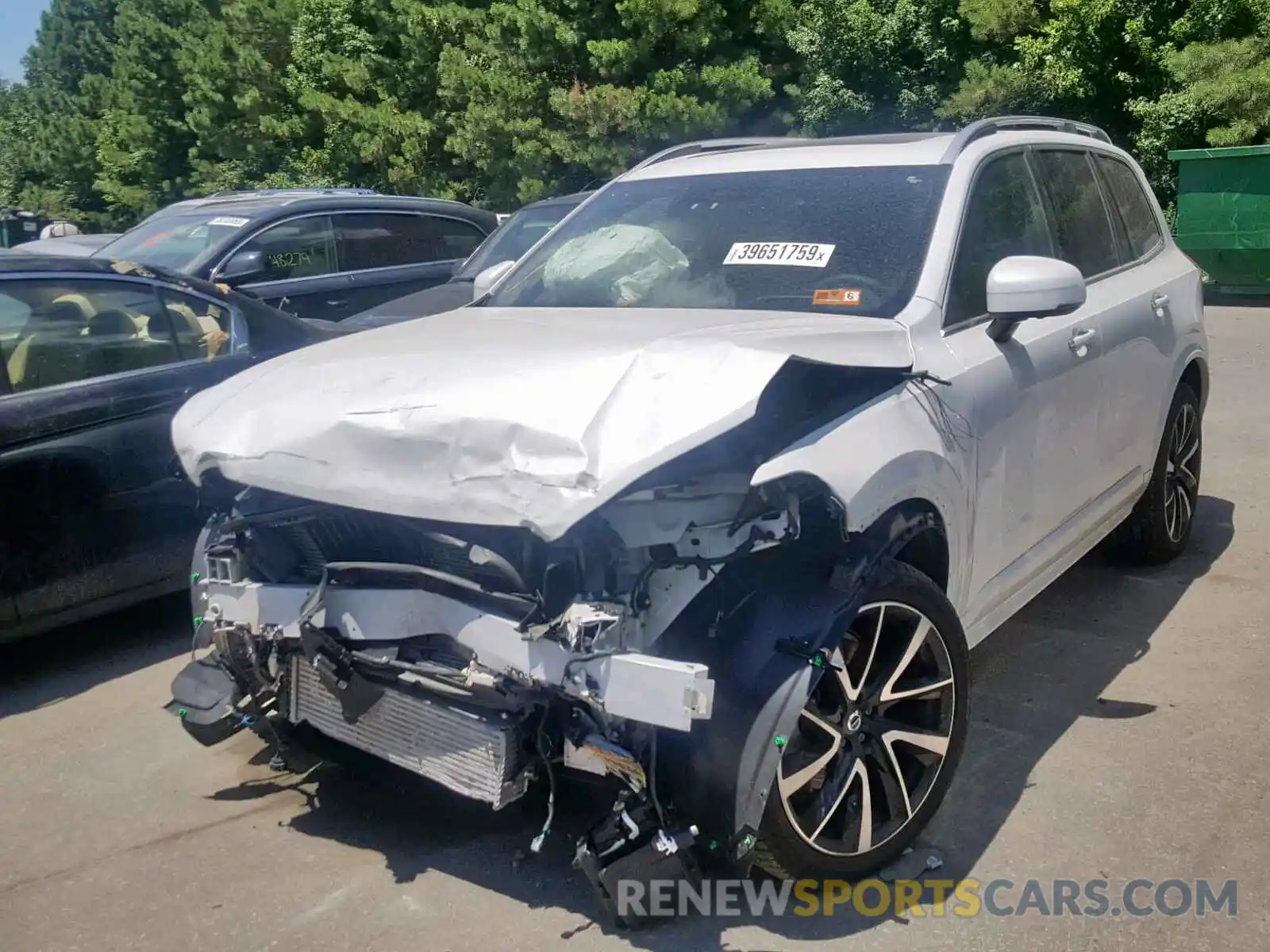2 Photograph of a damaged car YV4A22PK8K1423713 VOLVO XC90 T6 2019